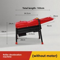 Petit ménage agricole nouvelle batteuse de maïs électrique à double usage entièrement automatique noyau de moteur de décortiqueur de maïs sec et humide épaissi