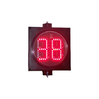 Timer Hitung Mundur Lampu Lalu Lintas LED Layar PC 2-Digit 300mm