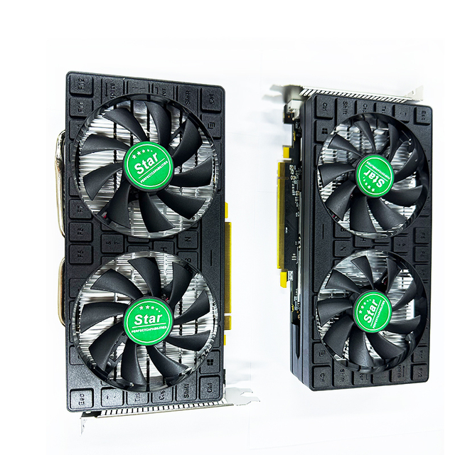 Factory New for RX580 8GB GDDR5 PCI Express 3.0 16X Desktop Fan Cooling Gaming Graphics Card