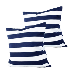 Nouvelle conception 2026 – Housse de coussin personnalisée en velours doux, style moderne et simple, à rayures colorées, pour la décoration intérieure - Product Image 5