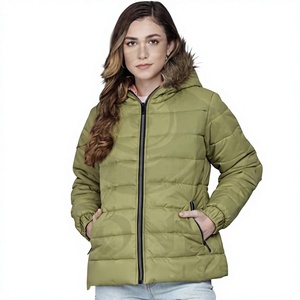 Chaqueta Acolchada Premium para Mujer, Prenda Exterior Elegante para Invierno con Construcción Resistente al Viento y Excelente Aislamiento Térmico - Product Image 1