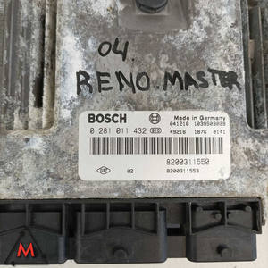 Calculateur moteur ECU 0281011432 Renault Master Mk2 restyling 2003-2010 (85581) - Product Image 4