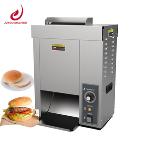 Machine à griller les pains à hamburger en acier inoxydable, grille-<span class=keywords><strong>pain</strong></span> à burgers, appareil à faire des galettes pour les restaurants de restauration rapide et les boulangeries - Product Image 1