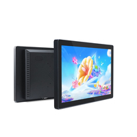 Écrans tactiles LCD de 15 pouces, 17 pouces, 21,5 pouces, panneau PC tactile avec ports USB 3.0, RJ45, RS232, RS485 pour usage industriel