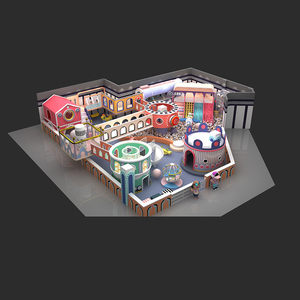 Centre de divertissement familial, jeux pour enfants, aire de jeux intérieure, aire de jeux intérieure pour enfants, aire de jeux intérieure souple - Product Image 2