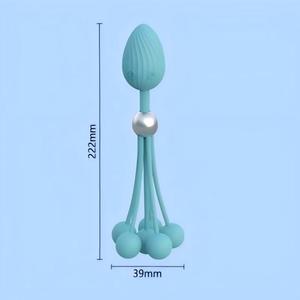AIYOHE Anale plug voor volwassen vrouwen met multi-bead design en 10 vibratie standen, IPX7 waterdicht voor anale seks - Product Image 6