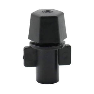 Pulverizador de niebla de un solo cabezal, boquilla atomizadora gris y negra para riego de jardín, dispositivo de riego automático, serie Micro Spray - Product Image 1