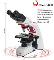 Phenix BMC302-IPL 40X-1600X Factory School Microscope WF10X/20mm Binocular Biological Microscope for Lab
