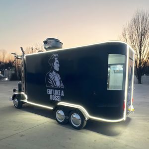 移动餐车 移动餐饮拖车 全套装备的户外移动啤酒冰淇淋咖啡车 餐车全套装备 - Product Image 3