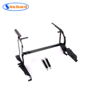 Mécanisme de Table rétractable extensible noir, mécanisme de levage de Table basse