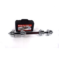 Vente en gros, coque de transport d'haltères réglable commercial, ensemble de 30kg
