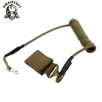 Sangle tactique en nylon à ressort à dégagement rapide, élastique, pour armes de combat ou de chasse, pour une utilisation en extérieur et une sécurité accrue