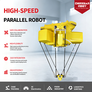 Robot Delta Paralelo <span class=keywords><strong>de</strong></span> Alta Velocidad para Clasificación y Manipulación Automática en Líneas <span class=keywords><strong>de</strong></span> Distribución Logística - Product Image 1