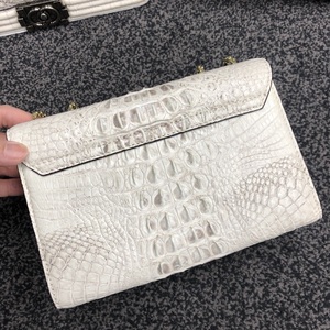 Sac à main de luxe en cuir de crocodile véritable, sac à main de luxe en cuir de crocodile pour femmes, sac bandoulière tendance pour filles - Product Image 4