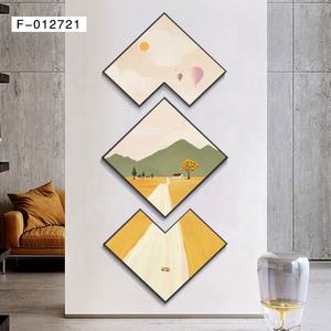 Peintures modernes en cristal de salon en porcelaine décorations murales de bureau en métal décorations murales peintures et arts muraux pour le salon - Product Image 4