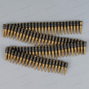 Juguete de plástico cinturón de bala falsa Ejército Soldado Rifle Sash Deluxe cinturón de bala accesorio de <span class=keywords><strong>disfraz</strong></span> - Product Image 2