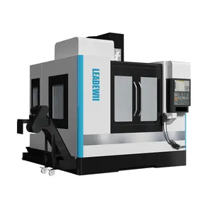 Centro de usinagem cnc de 5 eixos de 4 eixos de 3 eixos VMC850 com trocador de ferramentas automático para fresadora vertical Metal GSK VMC Machine