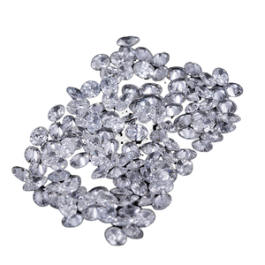 Diamant de laboratoire cultivé certifié IGI, taille brillant rond, 0,80 mm, 1,25 mm, couleur DEF, pierres de mêlée pour la fabrication de bijoux - Product Image 1