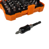 Fournisseur chinois de kits d'outils à main de haute qualité, bien conçus, en gros, avec 43 embouts et boîte à outils à dégagement rapide