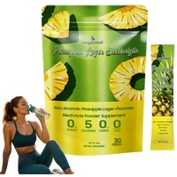 Aeglewell OEM Marque Privée Zéro Sucre Saveur Ananas Poudre d'Électrolytes en Sachets Mélange pour Boisson Sportive Hydratante 30 Portions