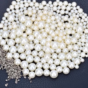 อุปกรณ์ตกแต่งเสื้อผ้าคุณภาพสูง กระดุมหนังทรงกระบอกประดับมุก สำหรับงานฝีมือ ซ่อมแซมเสื้อผ้า ลูกไม้ หมวก ไม่มีรู ประดับมุก DIY เย็บปักถักร้อย - Product Image 2