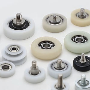 <span class=keywords><strong>Roulement</strong></span> à billes en nylon surmoulé en plastique, taille et couleur personnalisées, durable, faible bruit, pour système coulissant, matériel OEM - Product Image 5