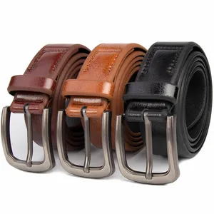 Chinese Manufacturer Customizes the Latest Men's pin Buckle Belt for Business Fashion Exquisite and Minimalist Style
