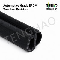 Joint d'étanchéité latéral automobile de haute qualité en caoutchouc EPDM profil U, bande de protection contre les intempéries, remplacement pour camions, fourgonnettes et machines TENGHAO
