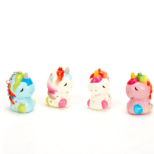 Bán Chạy Nhất PU Chậm Phục Hồi Căng Thẳng Cứu Trợ Keychain Đồ Chơi Unicorn Phim Hoạt Hình Đồ Chơi Cảm Xúc dịu Căng Thẳng Cứu Trợ Công Cụ - Product Image 2
