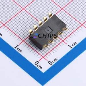 DSIC-T-05-R DIP Switch SMD Switch ( Number of Switch Sections: 5 )( Lead Spacing: 2.54mm )( Color: Black ) - Product Image 2