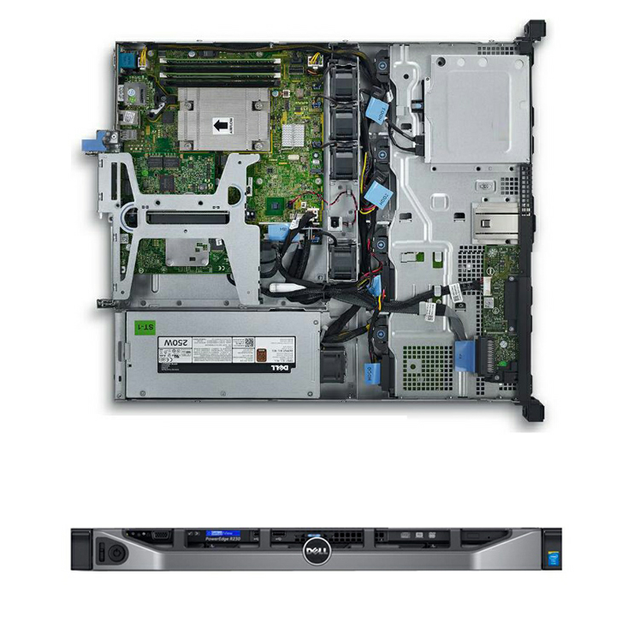 Good Price on Original 1U for DELL PowerEdge R230 Rack Server Refurbished with Stock Availability