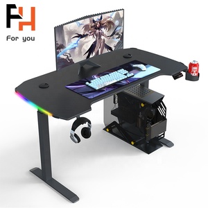 नई शैली समायोज्य पैरों फ्रेम इलेक्ट्रिक ऊंचाई समायोज्य स्थायी डेस्क - Product Image 2