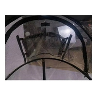 Grande tente individuelle camouflage en maille, 1000-1500 mm, imperméable, en tissu Oxford 150D, avec armature en fibre de verre, pour usage extérieur quatre saisons, démontable