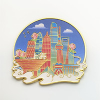 2025 Tendance Nouveaux Produits En Gros En Métal Revers logo Épingles À Chapeau Personnalisé Lions Club International Épinglettes Épingle En Émail Doux