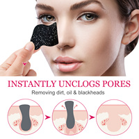 PEGCiZ Patchs pour le nez pour éliminer les points noirs, charbon de bois naturel personnalisé, nettoyage en profondeur des pores du nez, bandes pour le nez pour femmes, élimination des points noirs