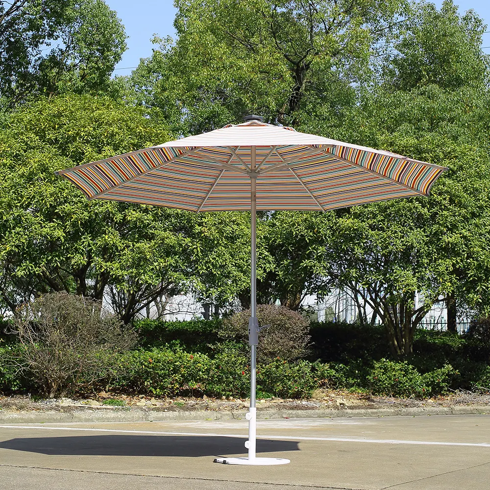 Giardino di grandi dimensioni piscina ad energia solare ristorante grande Sombrillas Patio parasole ombrelloni all'aperto ombrelloni