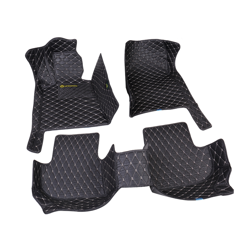Всесезонные Нескользящие черные автомобильные напольные протекторы, автомобильные коврики, оптовая продажа, персонализированные классические экологически чистые универсальные на заказ 3 кг
