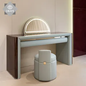 <strong>Small</strong> Leather Ottoman <strong>Foot</strong> <strong>Stools</strong> and Ottomans <strong>Foot</strong> Rest <strong>Stool</strong> Round Synthetic Leather Modern Bedroom Seat Chair Footstool - Product Image 1