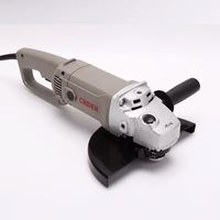 Meuleuse d'angle électrique industrielle 180 mm 220 V, outil professionnel pour le conditionnement des surfaces, vente chaude