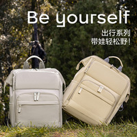 Bestseller Wickelrucksack Wasserdicht Diebstahlsicher Oxford-Material Weicher Polyester Reißverschluss Schulrucksack für Reisen und Geschäft
