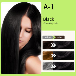 แชมพูย้อมผมสีดำสำหรับผู้ชายผู้หญิงแชมพูสีผมมาใหม่ - Product Image 6