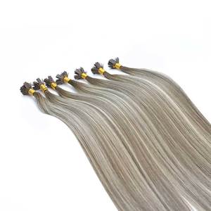 Bán buôn đôi rút ra ý Keratin tip phẳng Trinh Nữ tóc con người mở rộng fusions k Mẹo Pre ngoại quan tóc mở rộng - Product Image 6