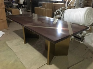 6087 Home Furniture Wood <strong>Top</strong> Dining Room <strong>Table</strong> and Chair Sets - Product Image 4