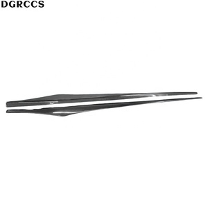 สเกิร์ตข้างคาร์บอนไฟเบอร์ทรง V สำหรับรถยนต์ BMW ซีรีส์ 6 รุ่น F06 F13 M6 ปี 2012-2016 พร้อมเทคโนโลยีสุญญากาศ ติดตั้งง่าย - Product Image 2