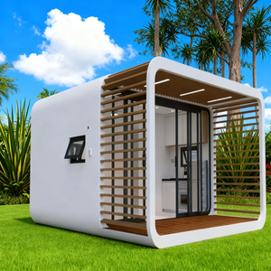 Modern Steel <strong>Structure</strong> Prefabricated House Tiny Apple Cabin Mobile Home for <strong>Villa</strong> Use Manufactured by Experts - Product Image 2