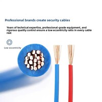 Câbles électriques ZHONGMAI BV - Fils multiconducteurs en cuivre avec isolation en PVC, résistants au feu, conducteurs solides en rouleau pour l'alimentation des bâtiments résidentiels