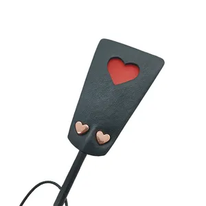 Wholesale Sex Products Erotic Sex Leather Love Bondage Whip Spanking Paddle Toys for Couples