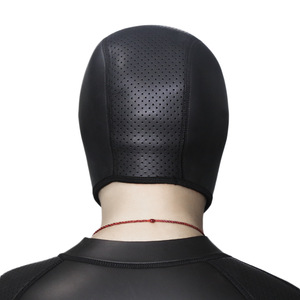 Capuche pour chiot en néoprène lisse BDSM Capuche complète avec masque buccal respirant Masque pour les yeux Jeu de rôle pour adulte - Product Image 5