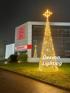 Lớn Mới Phong Cách Chiếu Sáng Trang Trí Cây Giáng Sinh Tùy Chỉnh 20ft 30ft 40ft 50ft Khổng Lồ Ngoài Trời LED Thương Mại Cây Giáng Sinh - Product Image 2
