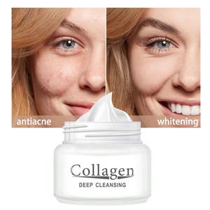 Crème hydratante au collagène <span class=keywords><strong>d</strong></span>'<span class=keywords><strong>escargot</strong></span> Lotion pour le <span class=keywords><strong>visage</strong></span> longue durée pour réparer les pores affinant la crème éclaircissante à <span class=keywords><strong>base</strong></span> de glycérine pour le <span class=keywords><strong>visage</strong></span> - Product Image 1